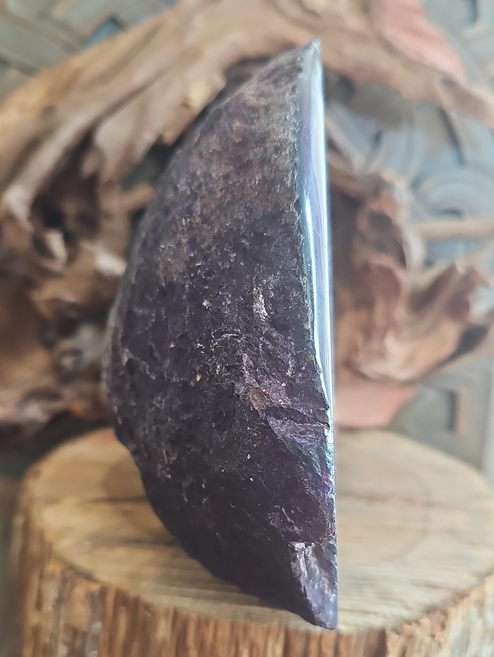 Amethyst Geode Display Piece - Deep Purple Crystals - Picture 7 of 7